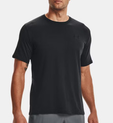 Under Armour Men’s UA Left Chest Logo Short Sleeve T Shirt Tee Black Sz 4XLT NWT