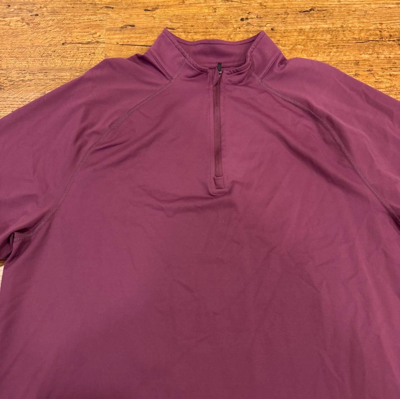 Rhone Red Session Performance 1/4 Zip Golf Pullover Sweatshirt Sweater Men's XL gallery