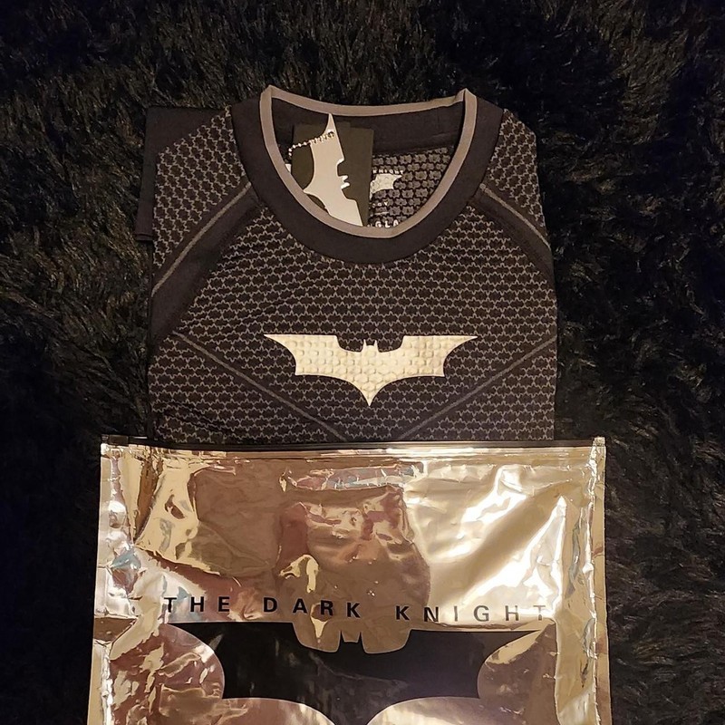 YoungLA 4259 Batman Compression Tee - BLACK - Size: Medium [NEW] gallery