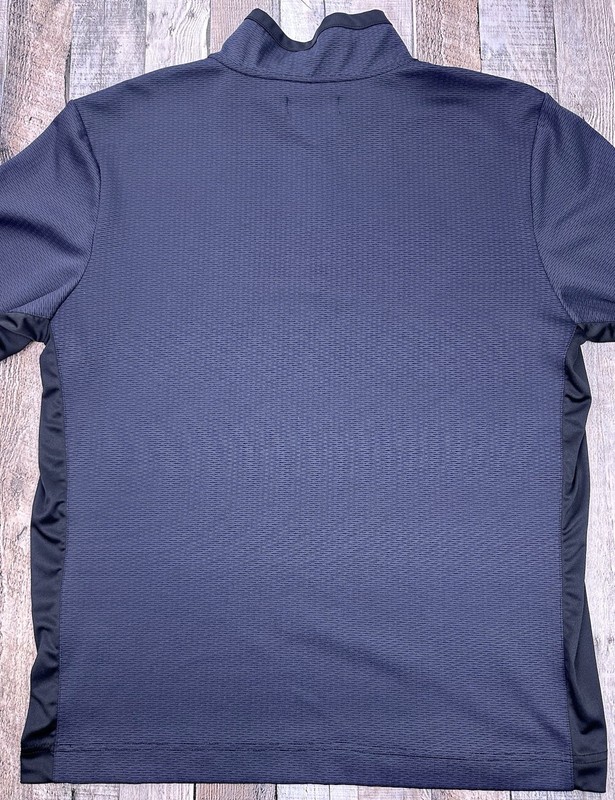 Quieti Performance Quarter Zip Pullover Men’s Large Navy Blue Performance Golf gallery