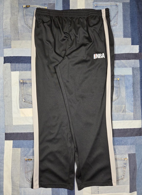 NBA Elevation Black and Silver Warm Up Jumpsuit Set gallery