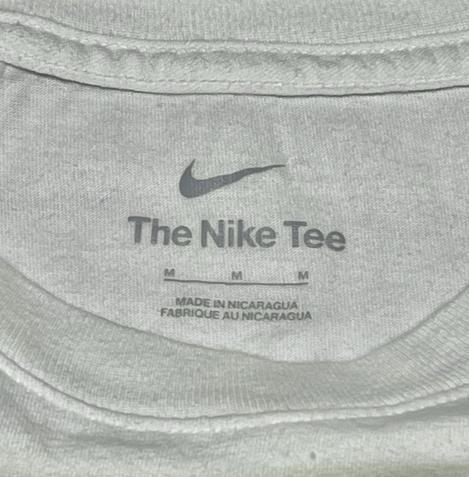 Nike Tee Athletic Logo Swoosh Printed Active Short Sleeve T-Shirt Adult Medium gallery