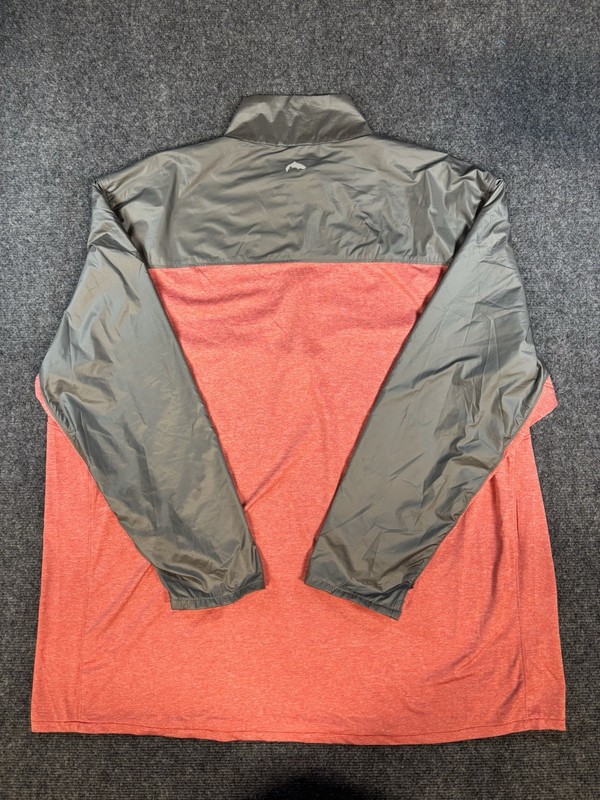 Simms Mens SolarFlex Wind Half Zip Shirt Size 2XL Fishing gallery