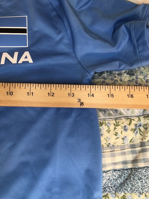Nike PRO ELITE Team Botswana Track & Field Running Shirt Size XXS Blue Rare gallery