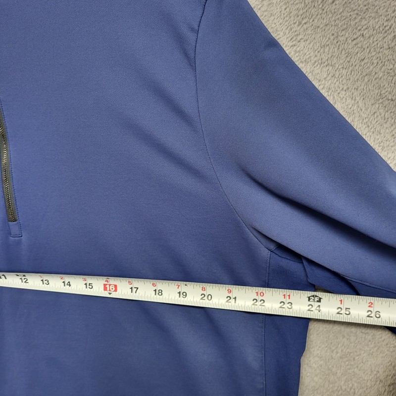 Greyson Pullover Mens XL Blue 1/4 Zip Golf Long Sleeve Siasconset Casual gallery