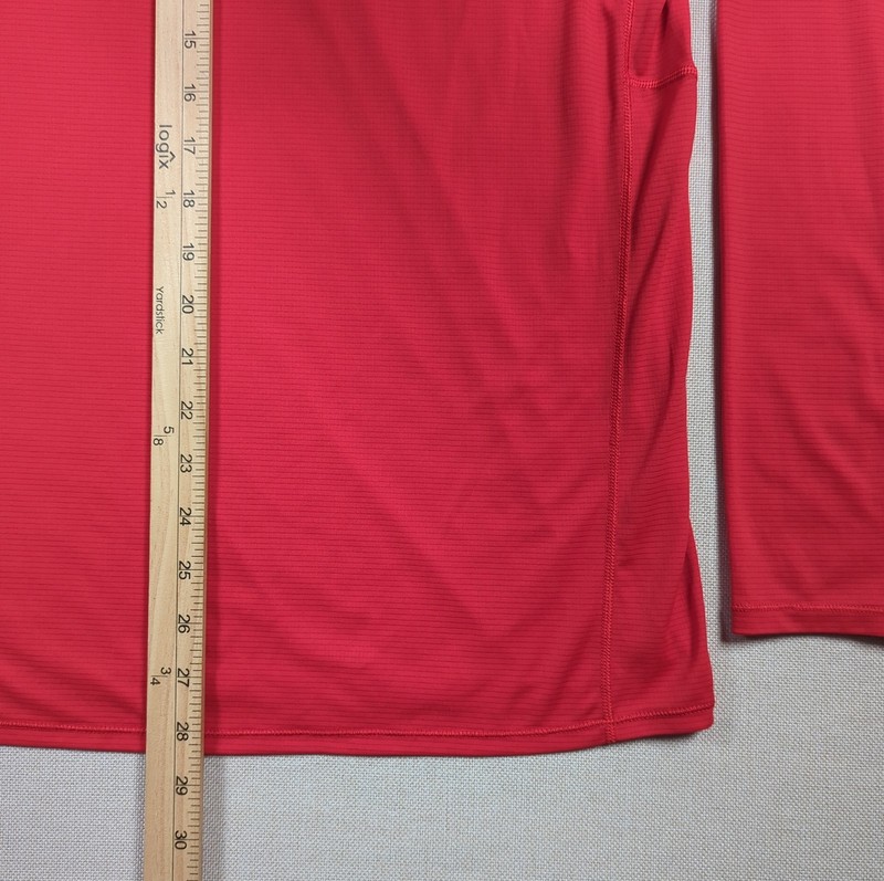 Patagonia Capilene Cool Lightweight Shirt Mens XL Red Outdoor Hiking LS Tee gallery