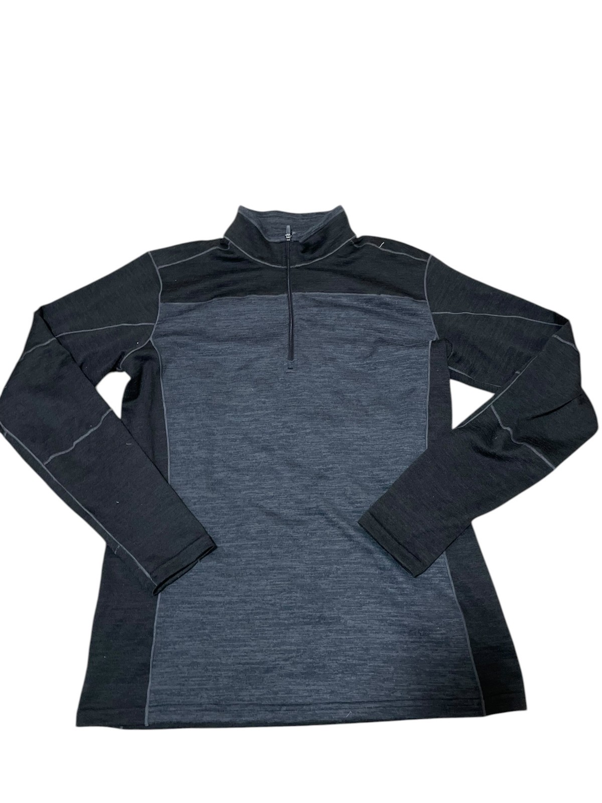 Kuhl Ryzer 1/4 Zip Midnight Navy/Grey Long Sleeve Pullover Lightweight Men's M gallery