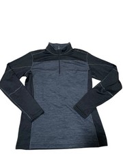 Kuhl Ryzer 1/4 Zip Midnight Navy/Grey Long Sleeve Pullover Lightweight Men’s M