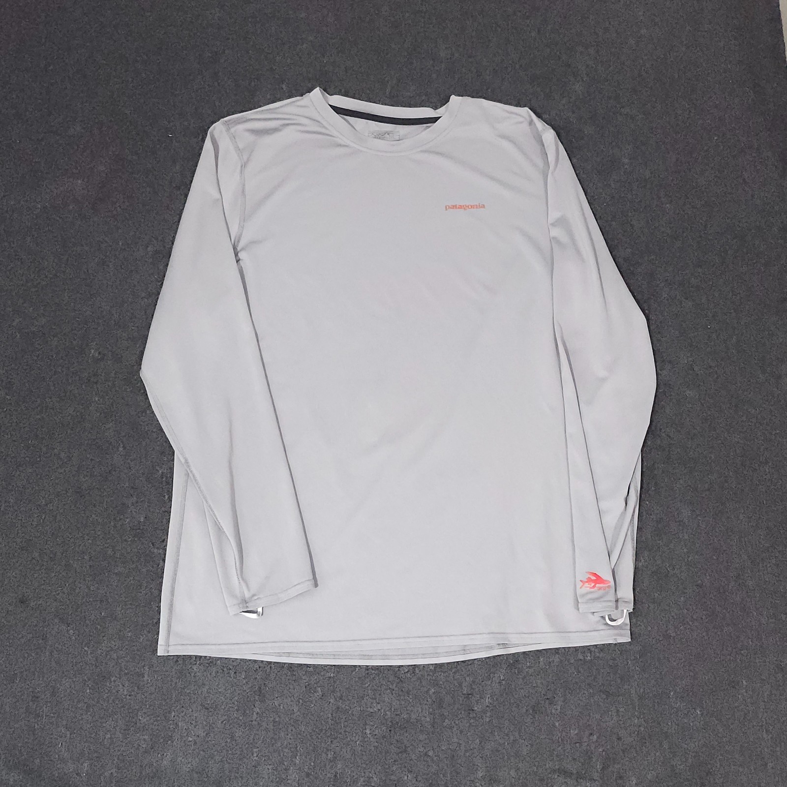 Patagonia RØ R0 Sun Performance Shirt Mens Gray XL Long Sleeve Stretch UPF 50 gallery