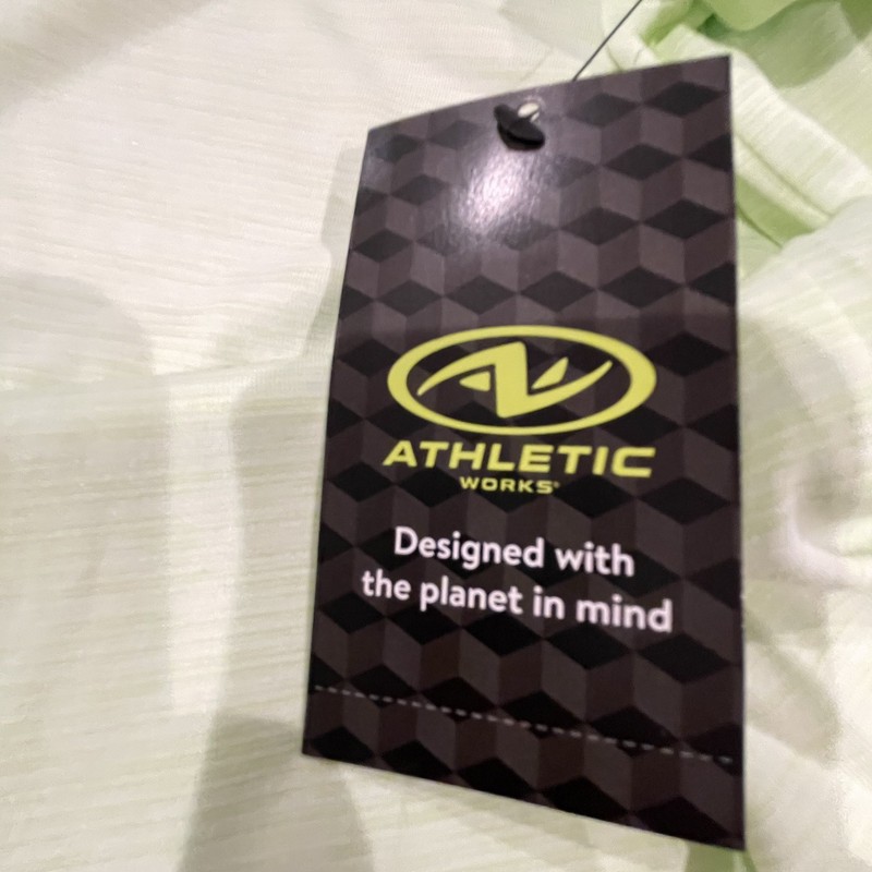 Athletic Works Men's 2XL Core Active Short Sleeve green T-Shirt DriWorks NEW NWT gallery