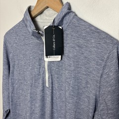 Collars & Co DriRelease Performance 1/4 Zip Pullover Size Small Blue NEW