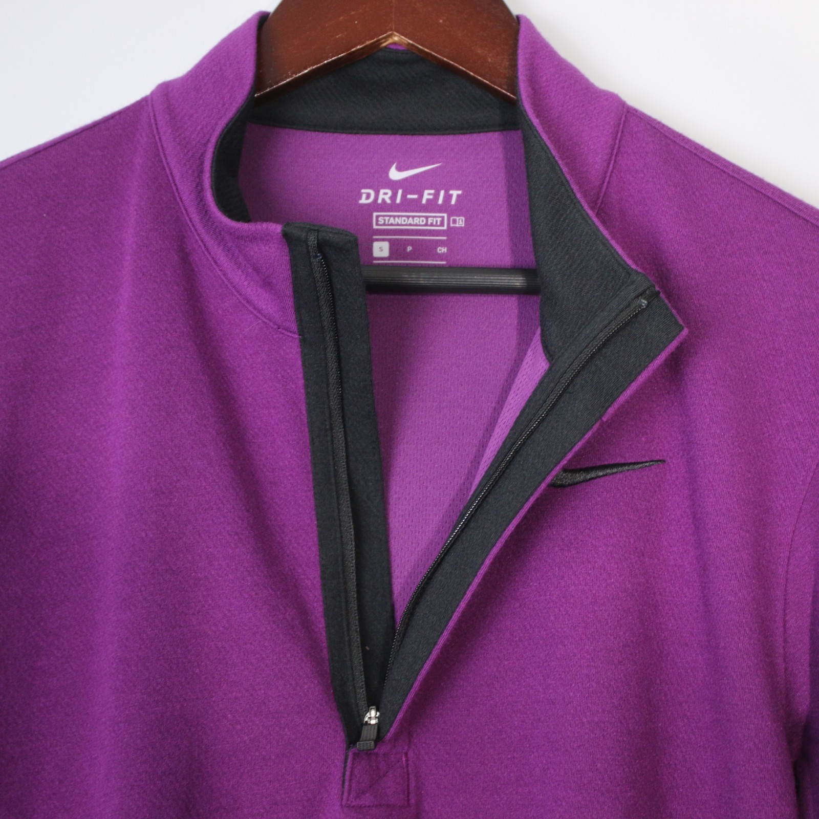 Nike Dri-Fit Mens Small Victory 1/2 Zip Golf Long Sleeve Top gallery