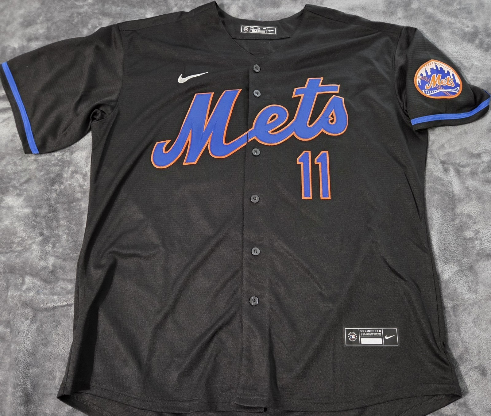 Fast Free Shipping! Large Bo Bichette New York Mets Stitched Jersey 19 gallery