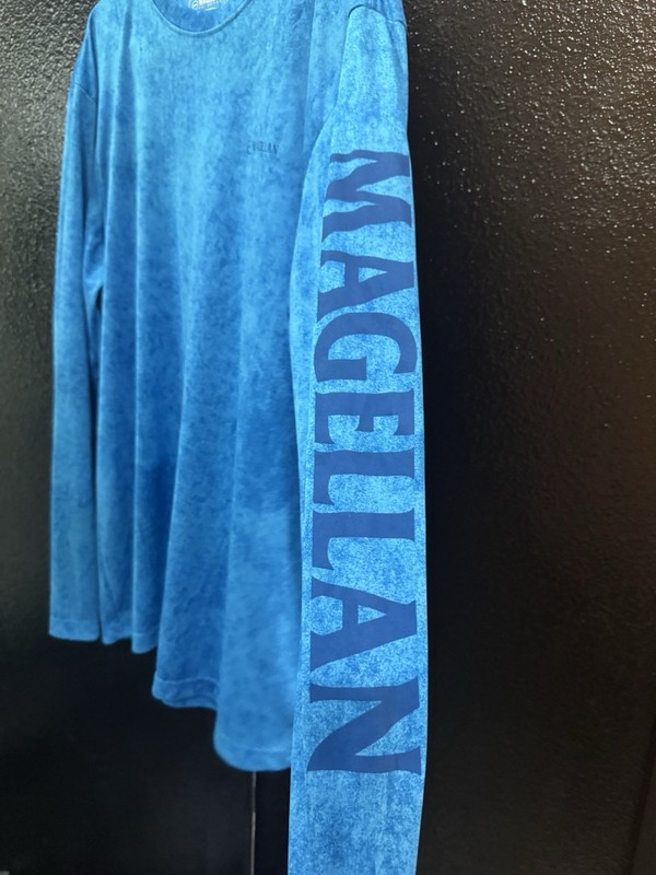 Magellan outdoors men's extra-large long sleeve Blue shirt gallery