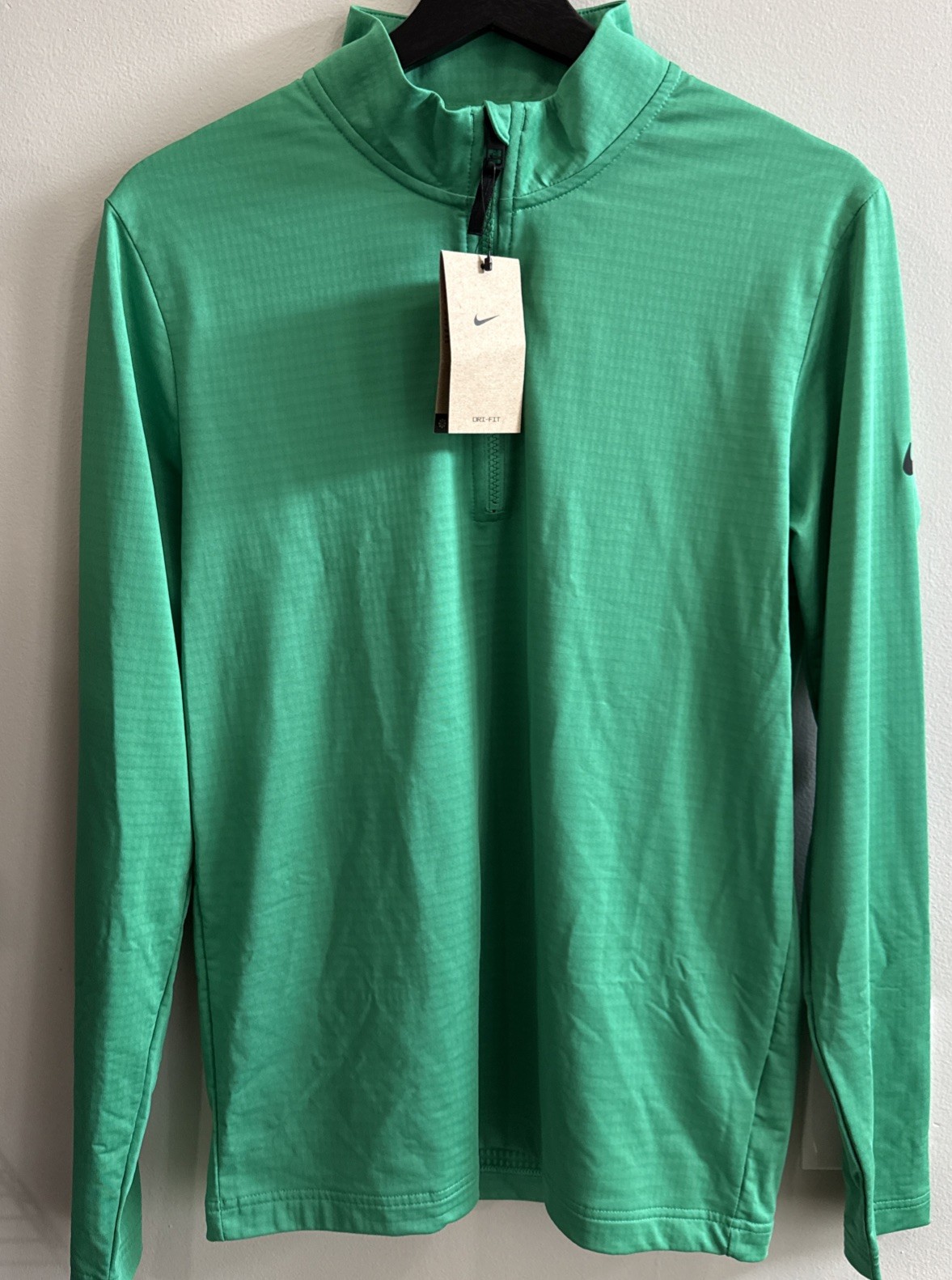 Nike Victory Dri-FIT Golf Top Pullover Green 1/4-Zip FD5837-010 Men’s Size Small gallery