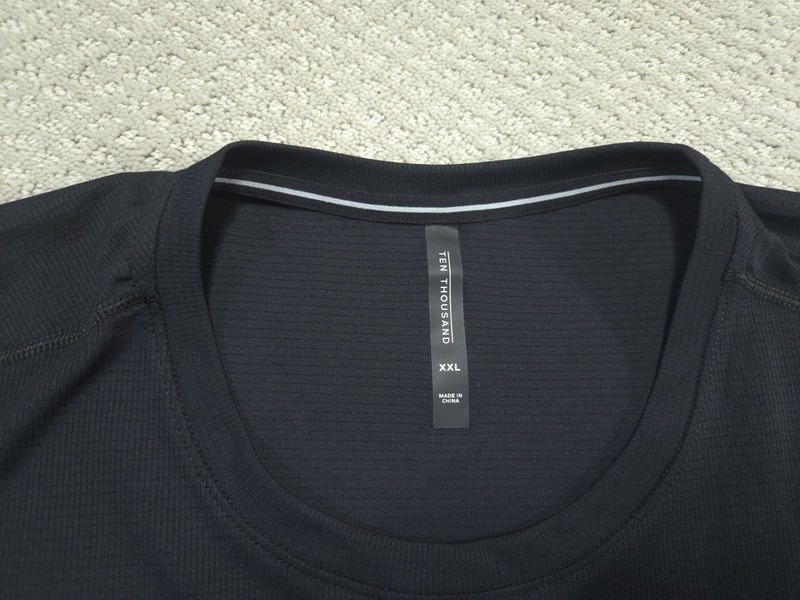 Ten Thousand Shirt Mens XXL Black Versatile Technical Training Tee Gym TTKT012V2 gallery