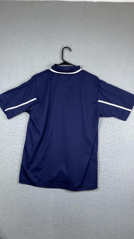 Kappa Shirt Mens Large Blue V-Neck Athletic Soccer Training Jersey Short Sleeve gallery