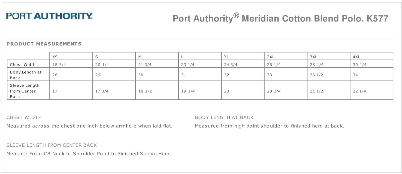 Port Authority Meridian Cotton Blend Polo Shirt K577 gallery