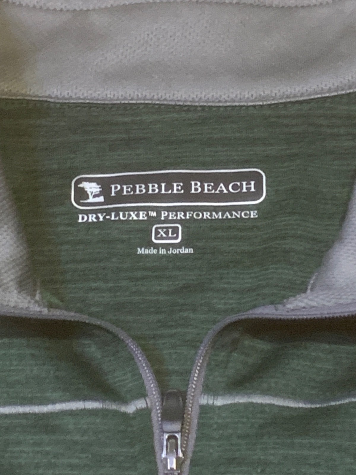 Pebble Beach Dry-Luxe Performance 1/4 Zip Pullover Men's XL (N0126400) gallery