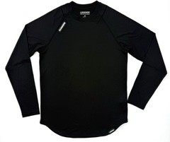 Legends Mens Enzo Long Sleeve Tee Shirt Sz Small Black Athletic Workout Gym