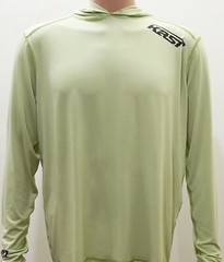 Kast Extreme Fishing Gear Ronin Hooded Sun Shirt Sage Green Small NWT in OP