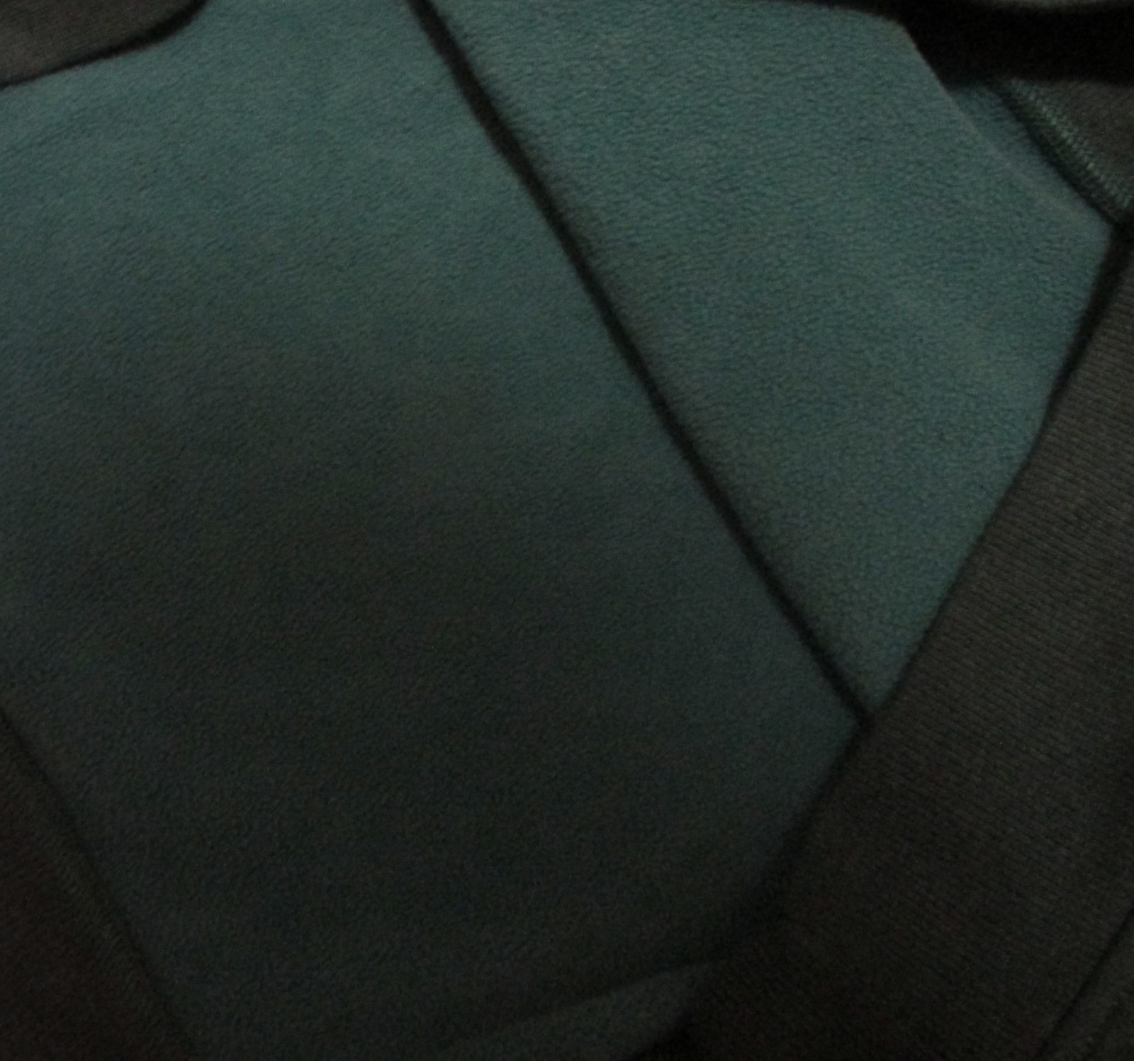 Men's XXL Izod Advantage Performance Stretch Teal L/S Fleece Lined Sweat Shirt gallery