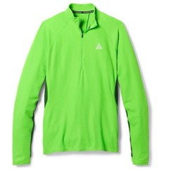 Nike ACG Dri Fit Mid Layer 1/4 Zip Trail Running Top IO9669-307 Medium Green