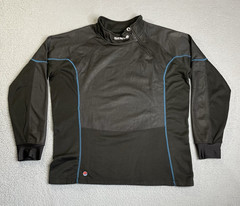 Freeze Out Thermal Protection Motorcycle 1/4 Zip Climate Control Mens 3XL Black