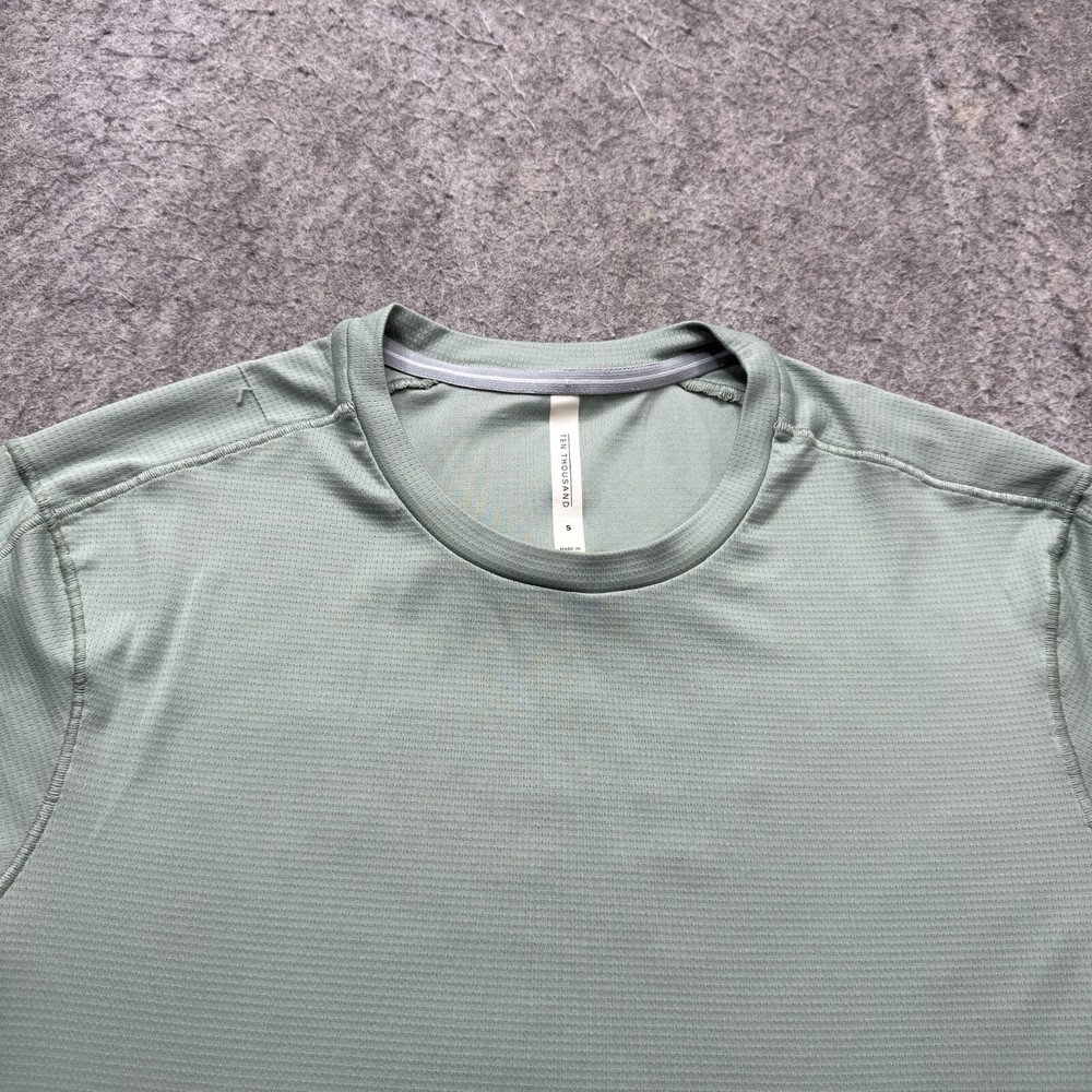 Ten Thousand The Lightweight Shirt Men S Light Green Short Sleeve Performance