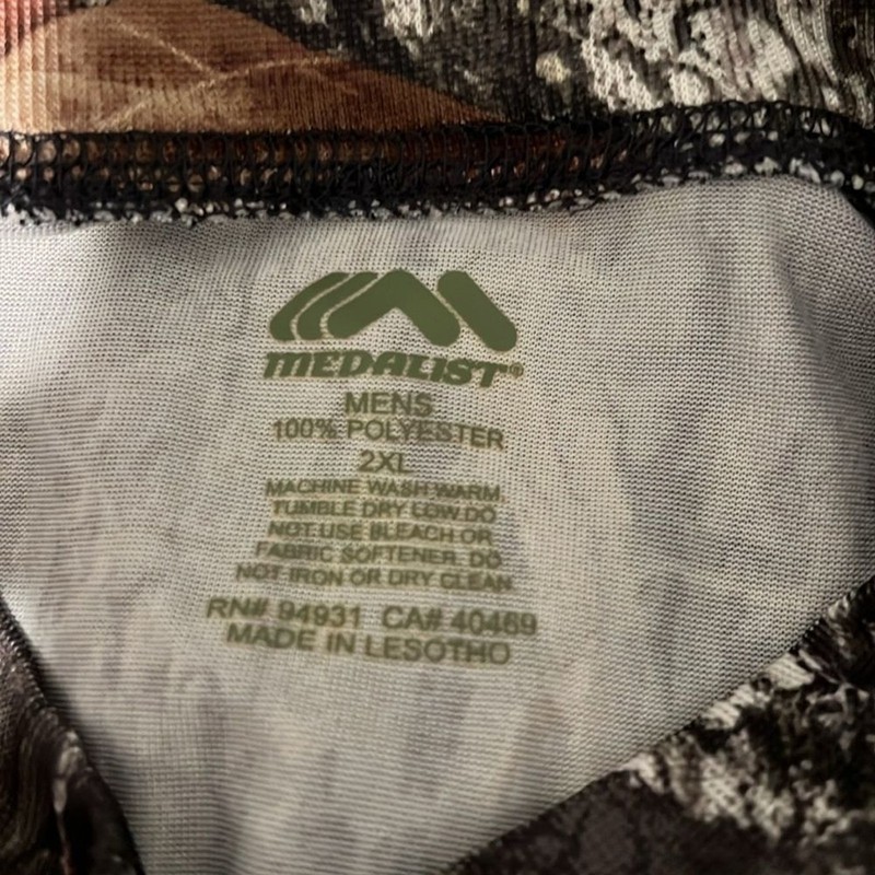 Huntgear Mossy Oak shirt top . Size 2XL gallery