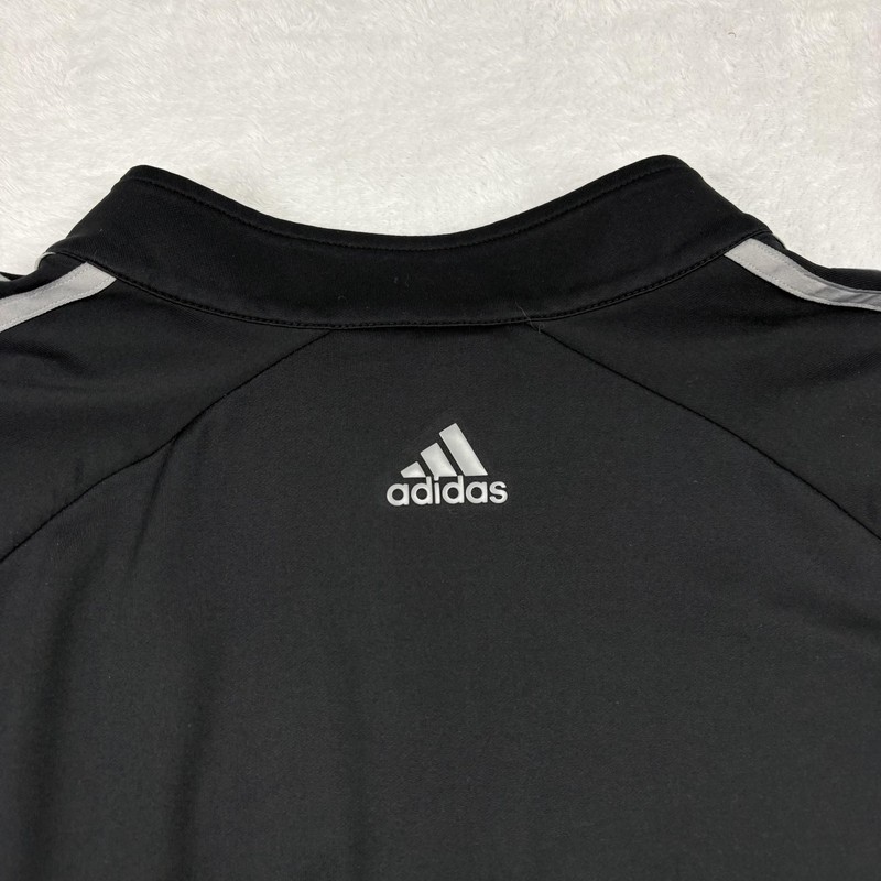 Adidas Pullover Mens 3XL Black 1/4 Zip Golf Raglan Sleeve Breathable Stretch gallery