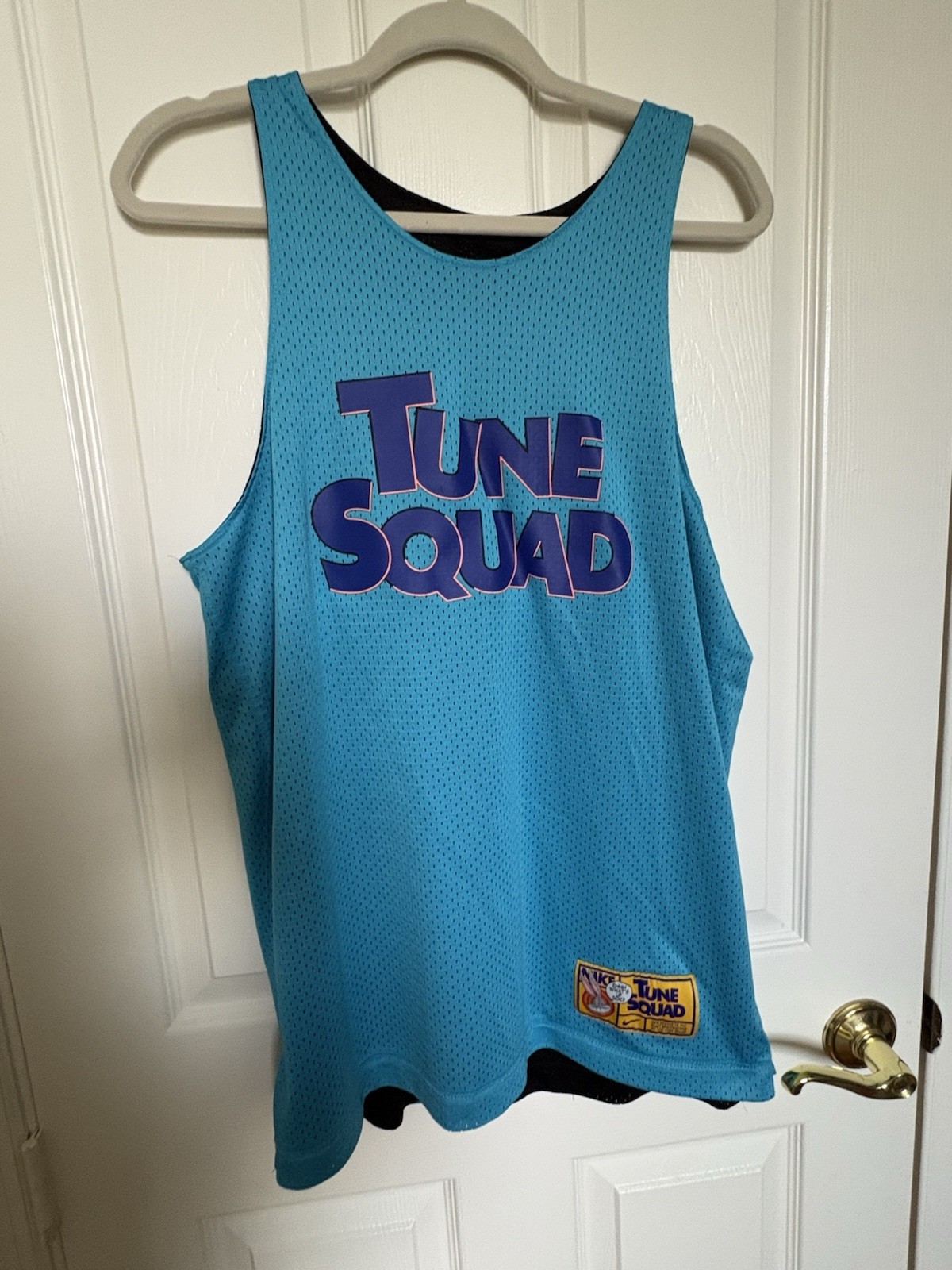 Space Jam Tune Squad Reversible Mesh Basketball Jersey Tank Men’s S Blue gallery
