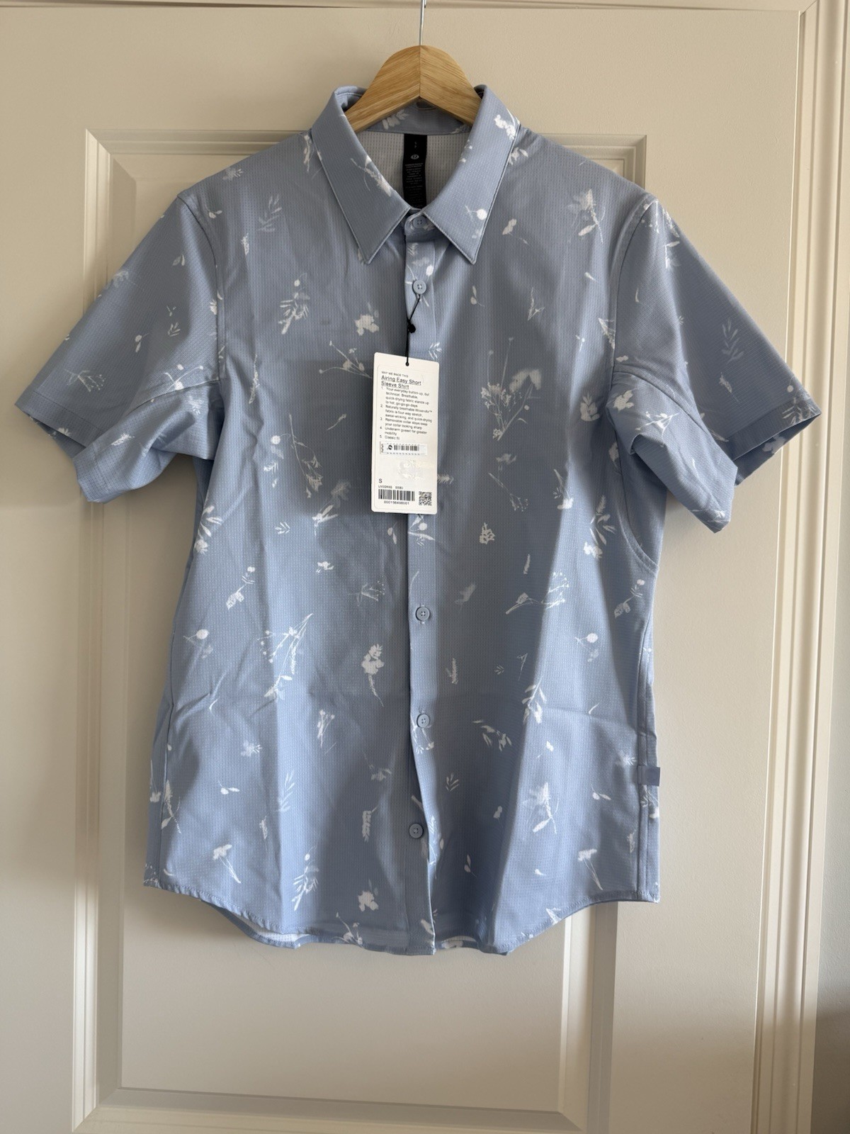 Lululemon Airing Easy Short Sleeve Shirt Men Size S SSB3 New gallery