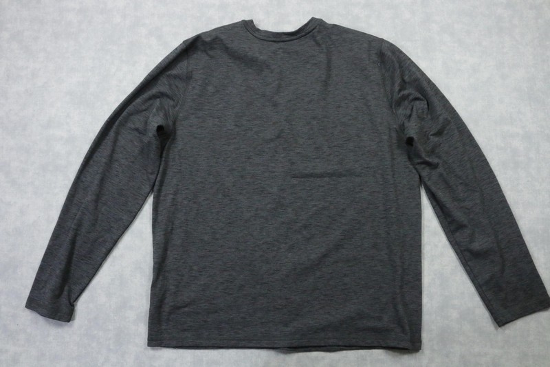 Rugged Elements Shirt Mens Large Gray Long Sleeve Raglan Lightweight Utility gallery