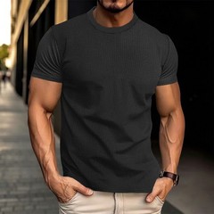 Summer New Style Men’s Clothing Men’s Short-sleeved T-shirt Breathable T-shirt