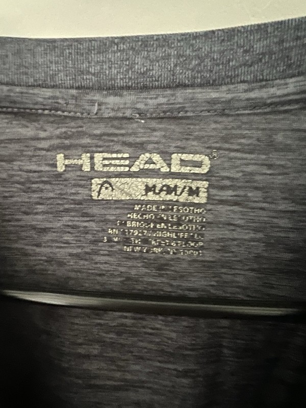 Head Hypertek Dark Gray Performance Active Shirt gallery