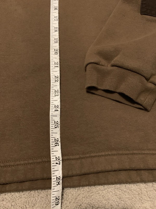 511 Tactical Pullover Brown 1/4 Zip Lightweight Sweater Long Sleeve XL gallery