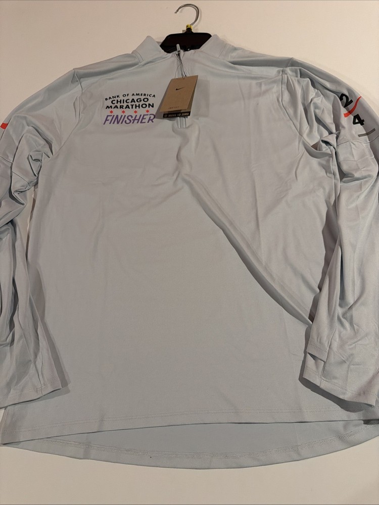 Nike Running Shirt 2024 Chicago Marathon Finisher Dri-Fit FV6327 Mens Sz M NWT