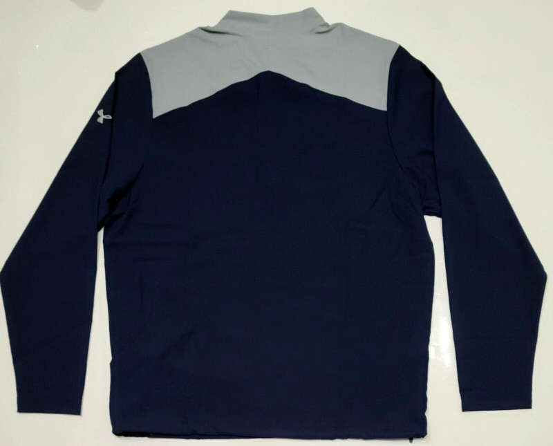Under Armour Storm Men's 1/4 Zip Pullover Shirt M Corporate Triumph Blue Steel gallery