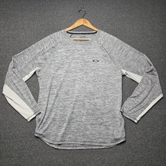 Oakley Shirt Men’s X-Large Gray Regular Fit Coupe Standard Long Sleeve