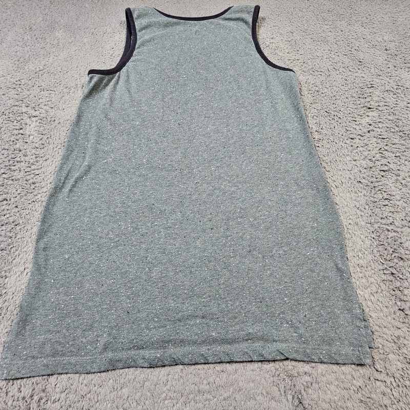 Fission Tank Top Mens Size Small Green With Blue Pocket Workout Hiking Walking gallery