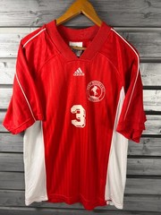 Vintage 90s Adidas Soccer Jersey Mens L Kent Roosevelt High School #3
