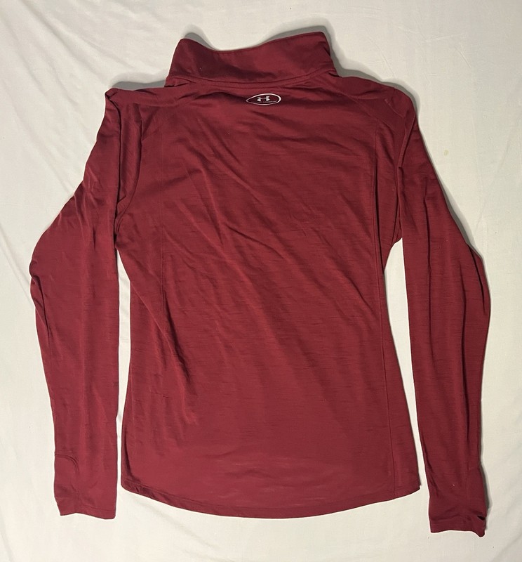 Under Armour USMC Marines Corps Pullover 1/4 Zip Shirt Men’s 2XL Red Heat Gear gallery