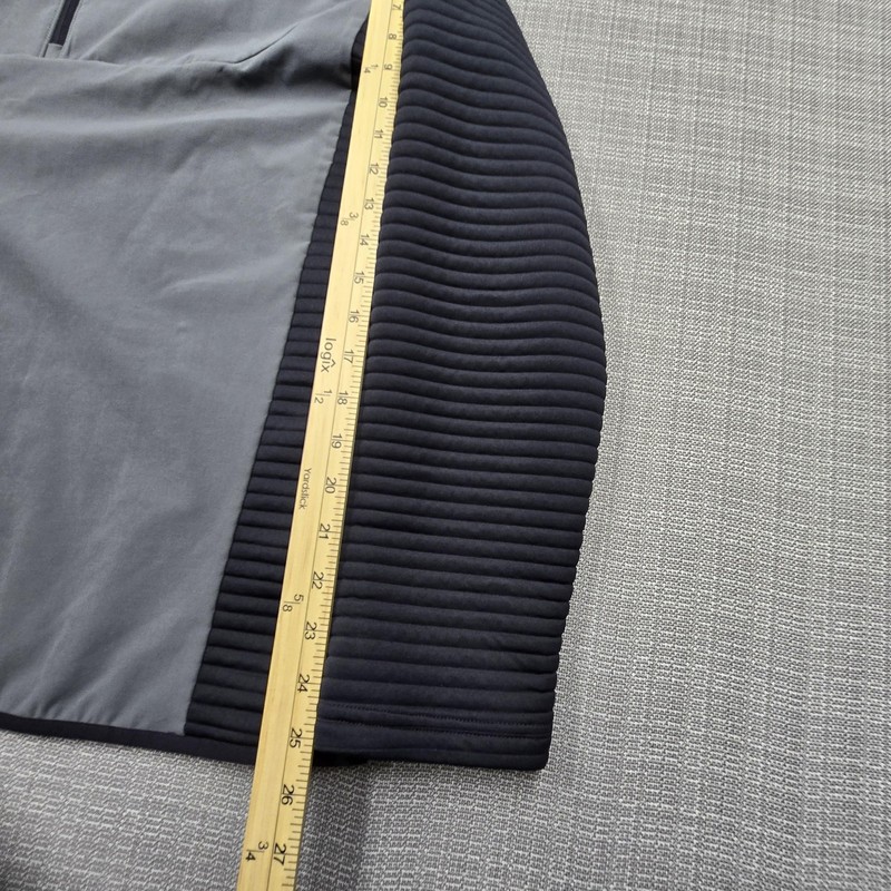 Under Armour Golf Pullover Mens 2XL Gray Black ColdGear Storm Thermal 1/4 Zip gallery