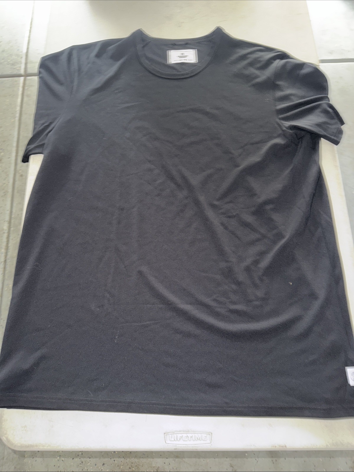 Reigning Champ Jersey Shirt Xxl Black Japan Box Logo Rare Vtg Workout Athletic gallery