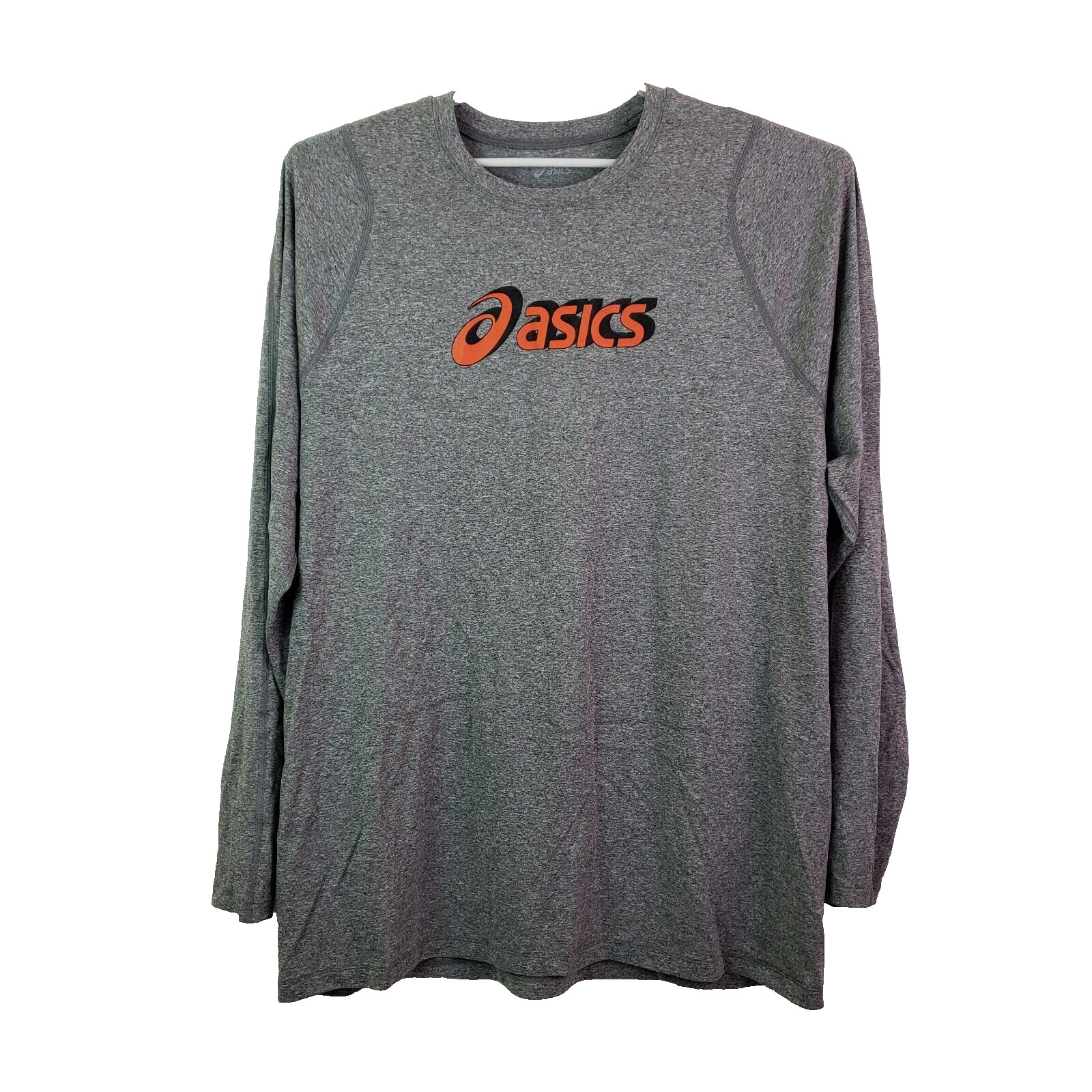 Asics Mens Size 2XL Gray Super Light Hydrology Long Sleeve Athletic T Shirt gallery