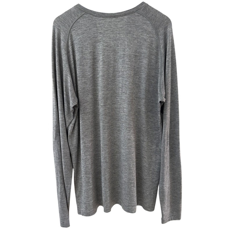Lululemon Metal Vent Tech Long Sleeve Anchor / Asphalt Grey Size XXL gallery