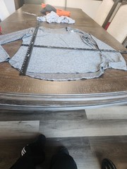 Adidas Long Sleeve Heather Grey Pullover No Size See Measurements for Size
