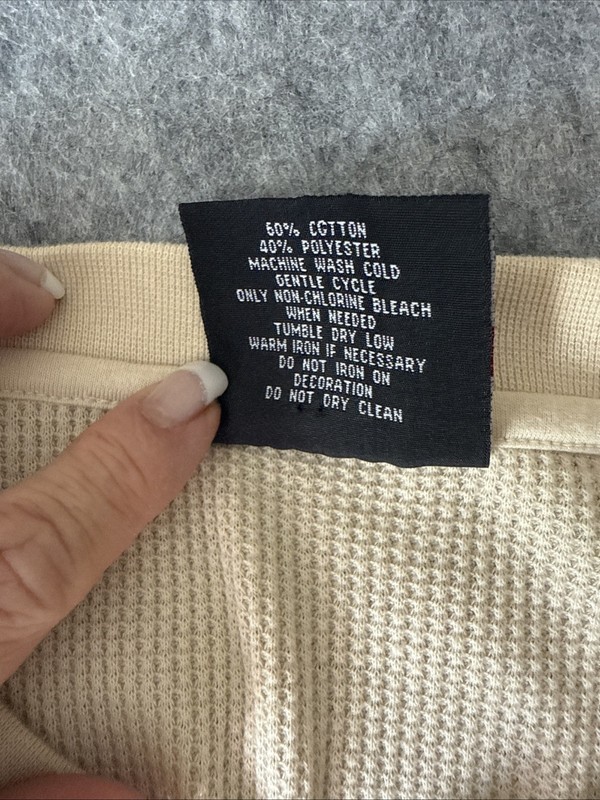 South Pole Mens Thermal Long Sleeve Beige XXL Logo EPOC gallery