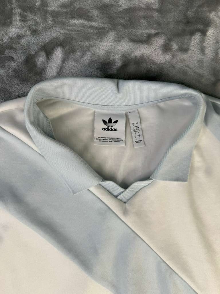 Adidas Equipment Jersey Retro Polo Shirt Multicolor Polyester Mens Size L ig93 gallery